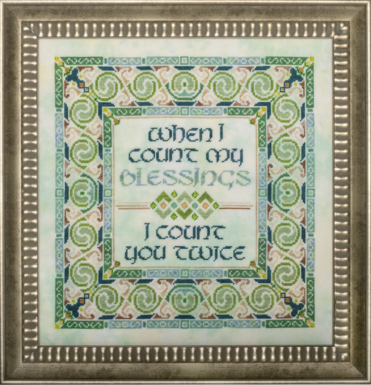 (image for) Upcoming Release: Count My Blessings Cross Stitch Chart